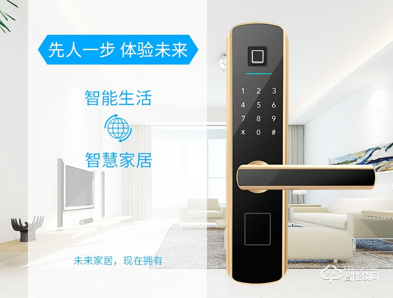 佳寶麗智能鎖 智能家用臥室內(nèi)房門鎖
