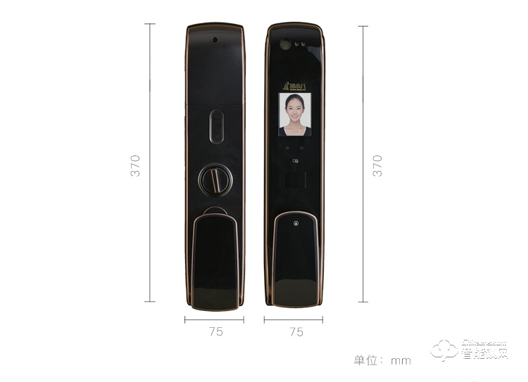 鎖小八指紋鎖 R2人臉識別全自動(dòng)智能鎖