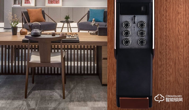 鎖小八指紋鎖 F7無鎖芯安全指紋鎖