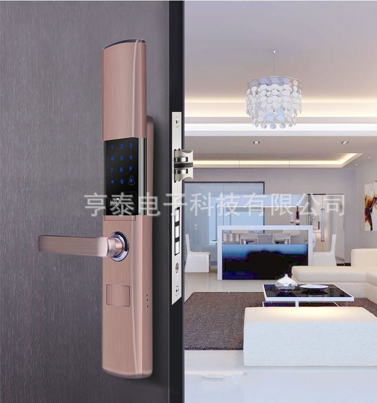 克萊思特智能鎖 K50半導體滑蓋APP指紋鎖