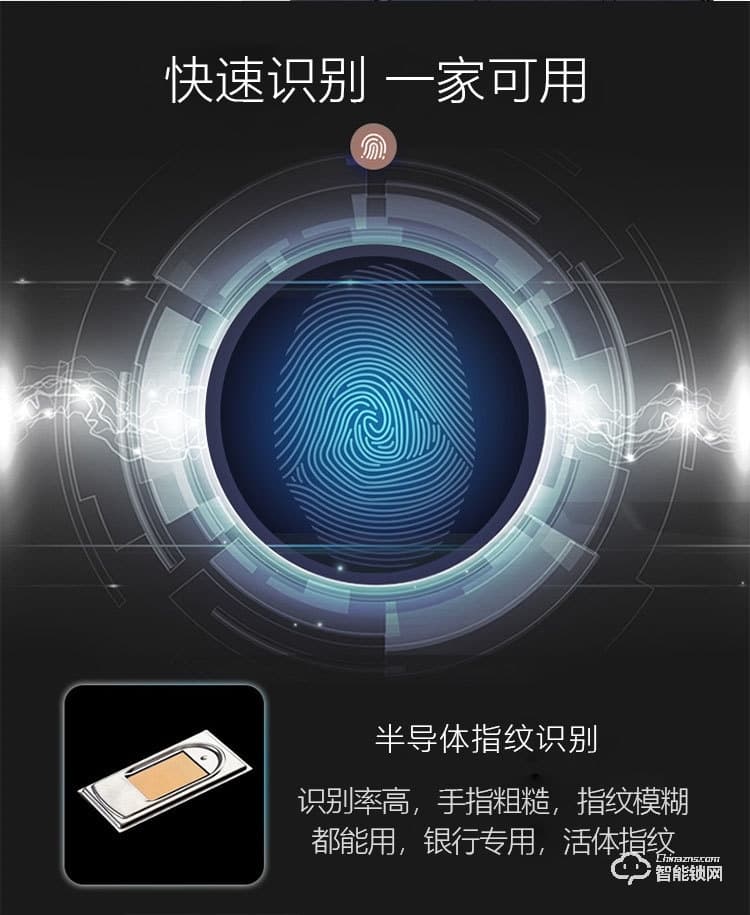 夕上智能鎖 K1室內刷卡APP智能鎖密碼鎖