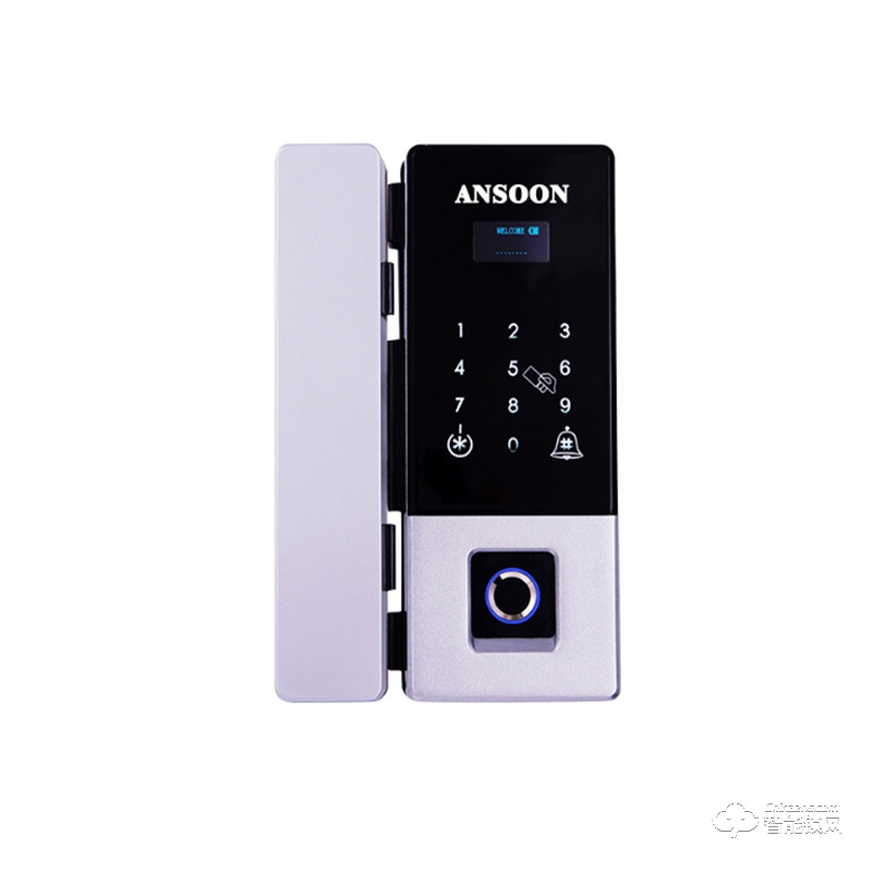 安鑫（ANSOON）智能鎖 6603玻璃門鎖