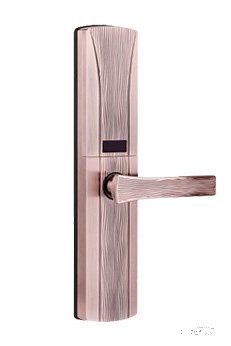 知創美家智能門鎖 907滑蓋半自動指紋鎖