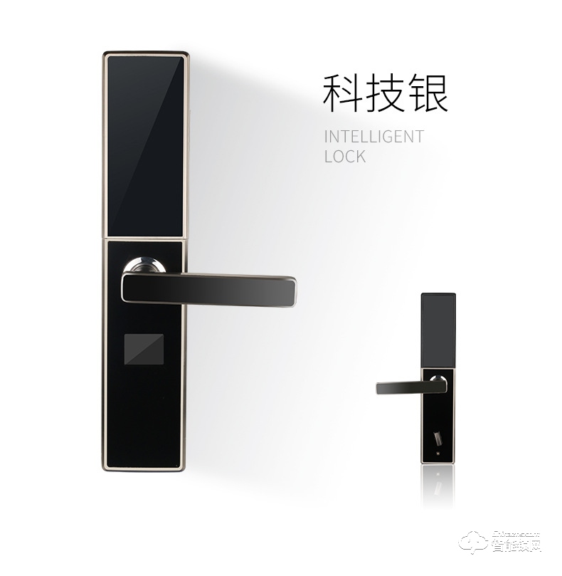 智聯美家智能鎖 M0507自動下滑蓋指紋密碼鎖