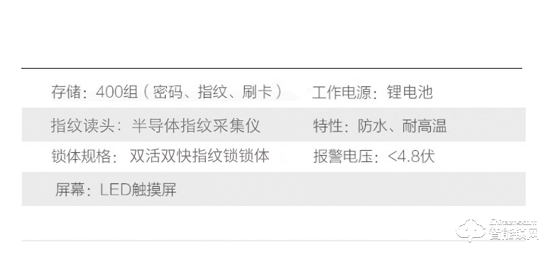 智聯(lián)美家智能鎖 M0506自動下滑蓋智能密碼鎖