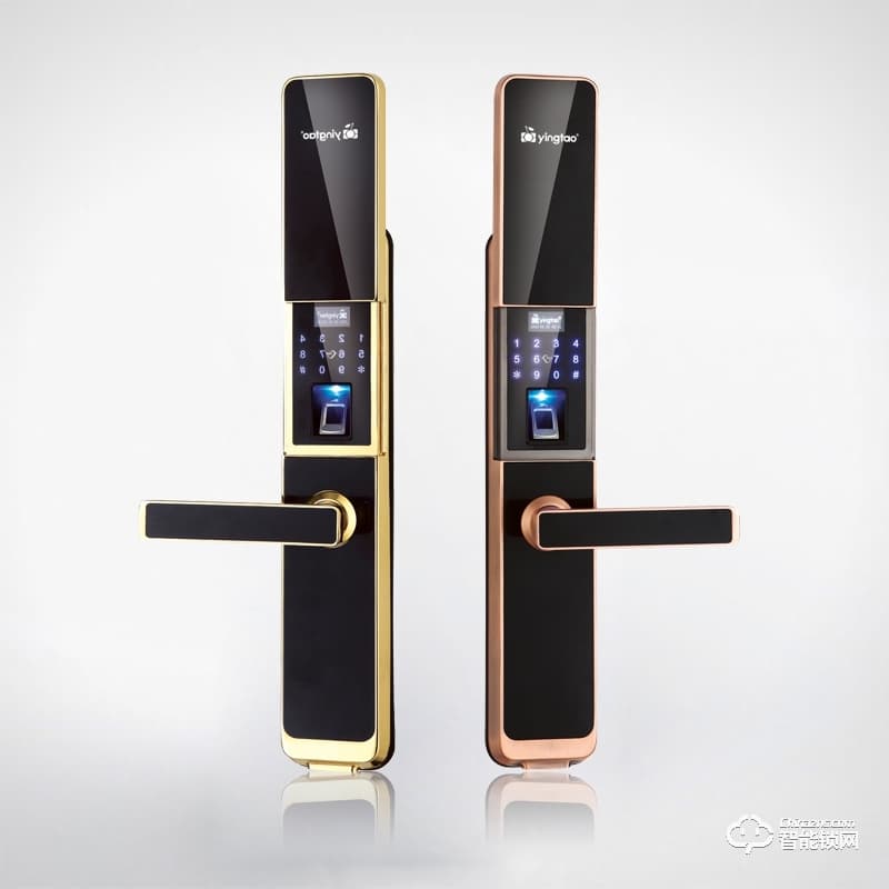 櫻桃智能鎖 117時(shí)尚簡(jiǎn)約滑蓋指紋密碼智能鎖