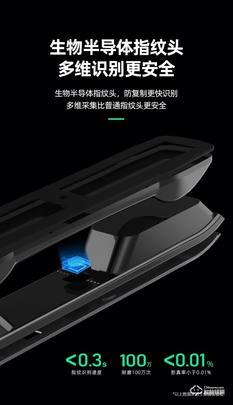傲森智能鎖 D7全自動指紋鎖家用防盜門智能鎖