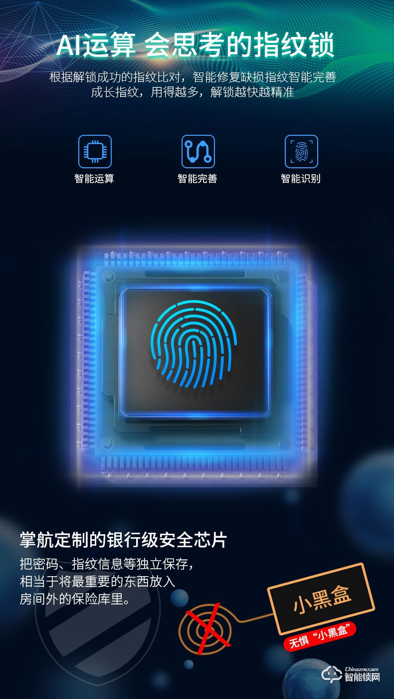 掌航智能鎖 Q8全自動(dòng)智能鎖電子密碼鎖