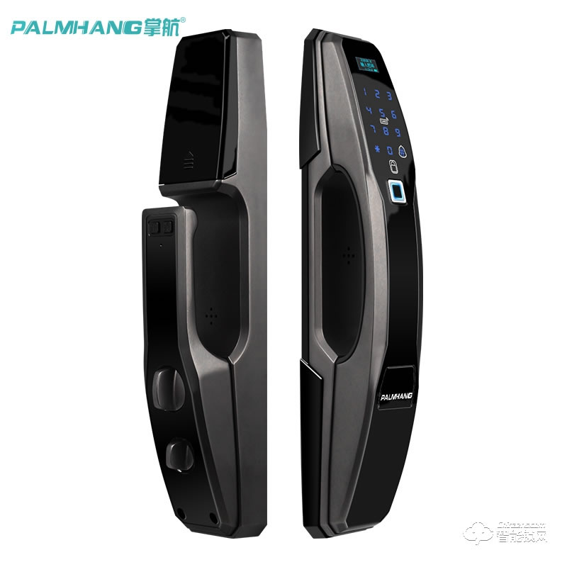 掌航智能鎖 Q5全自動(dòng)智能指紋鎖電子鎖密碼鎖