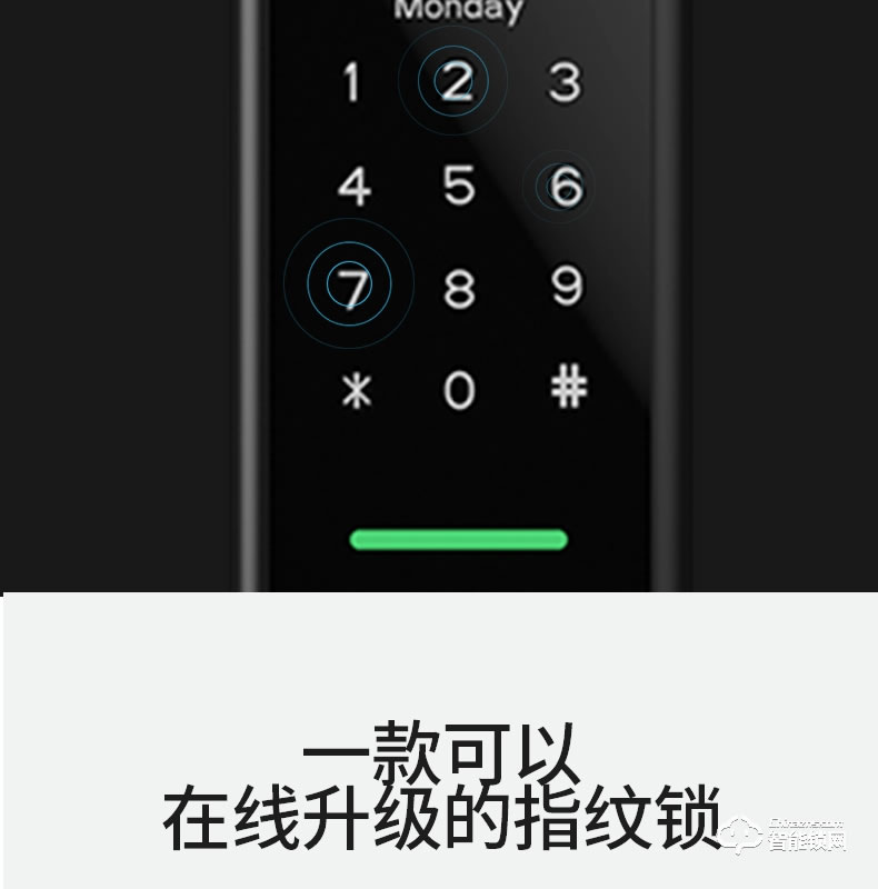 云訊智能鎖 M1H家用防盜門智能鎖電子密碼鎖
