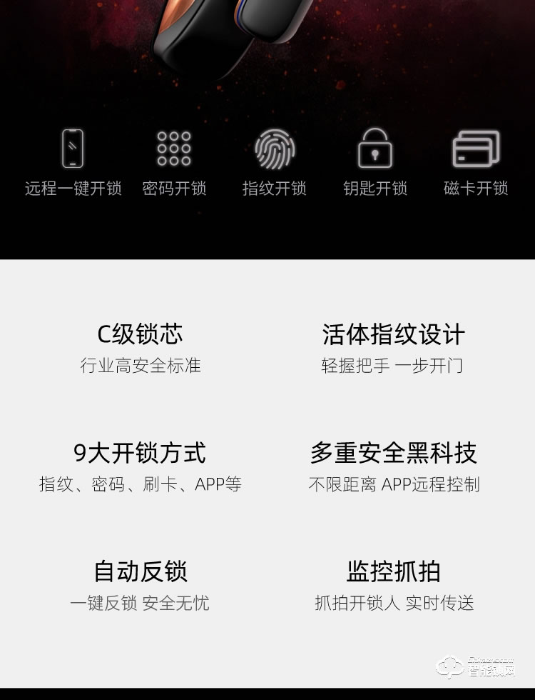 致能家智能鎖 pro全自動人臉識別抓拍智能鎖
