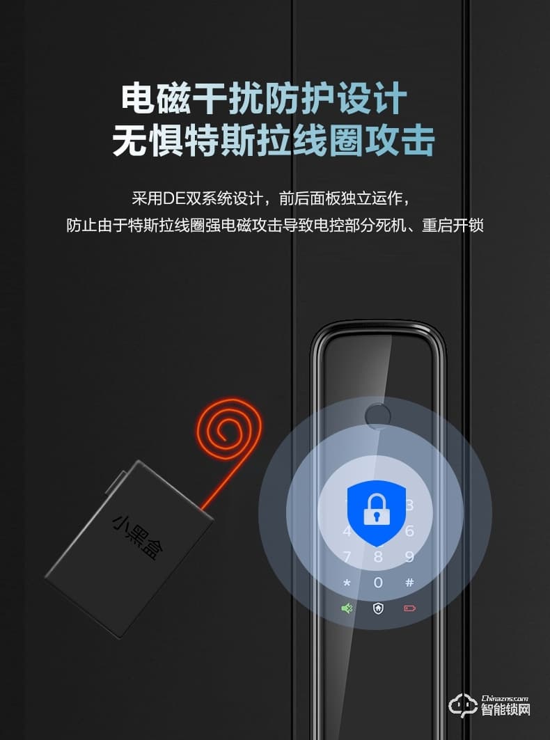 飛利浦智能鎖 9300全自動(dòng)推拉式智能鎖