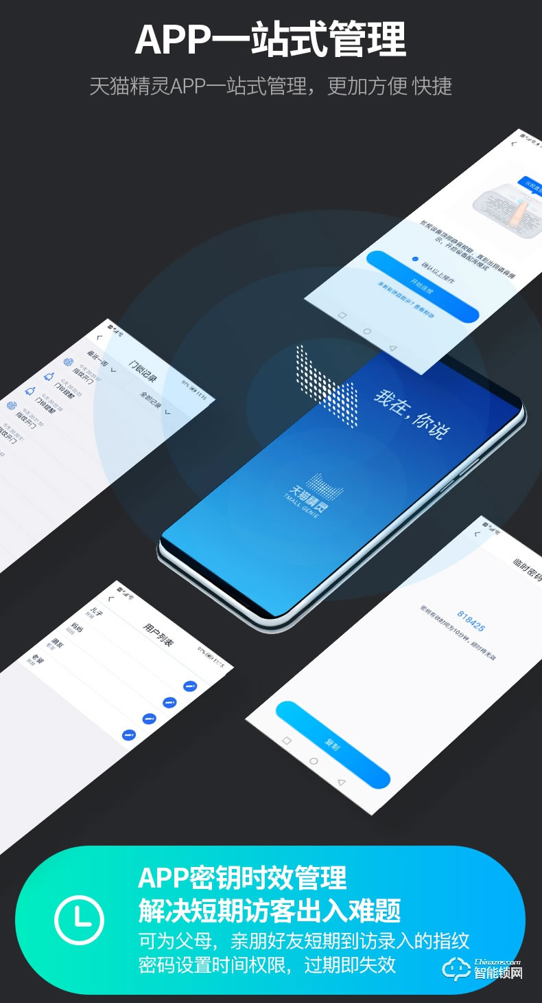 羅曼斯智能鎖 G3家用防盜門(mén)指紋鎖電子門(mén)鎖