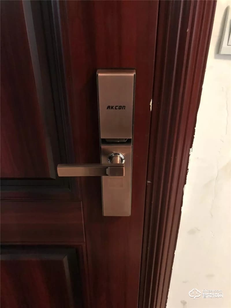AKCON智能鎖 K1滑蓋指紋密碼智能鎖