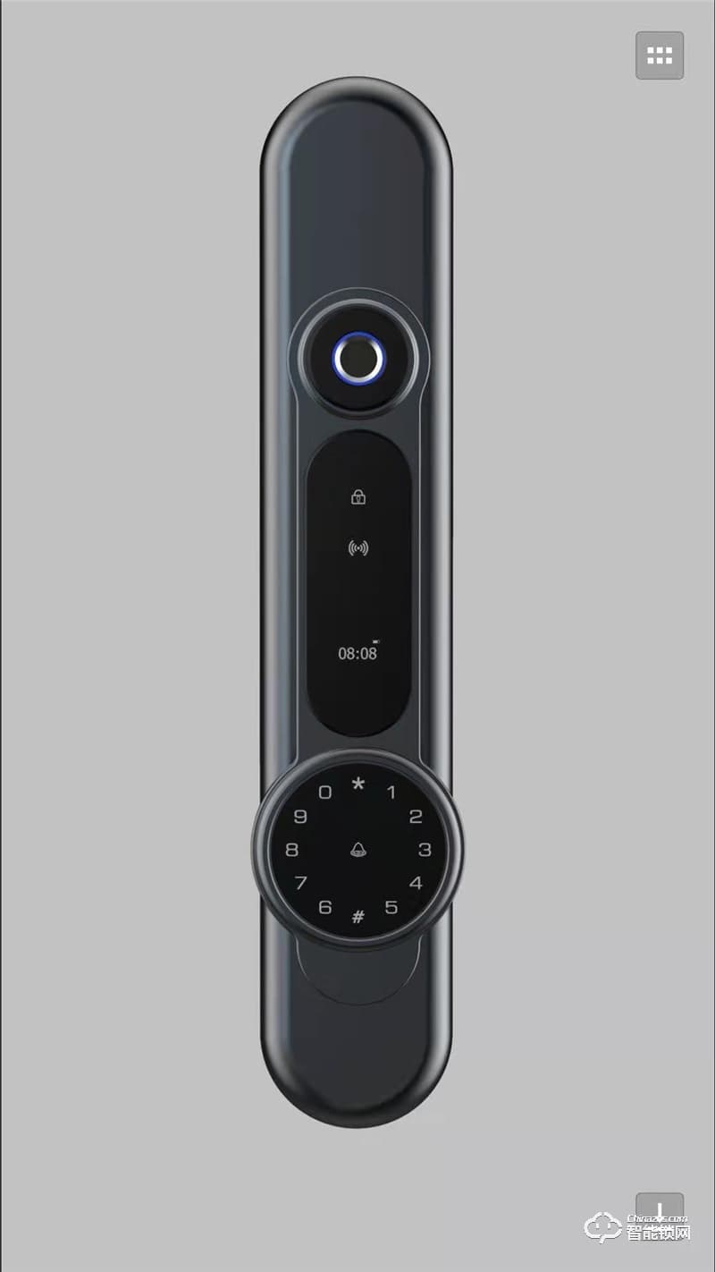 派普瑞智能鎖 S9全自動指紋密碼鎖
