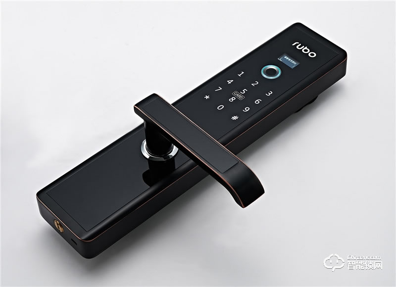 鹿博智能鎖 R-6011家用全自動指紋密碼鎖