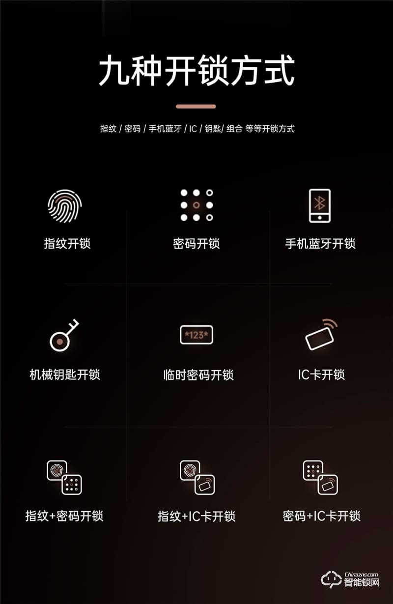 保仕盾智能鎖 Z2家用防盜門電子鎖