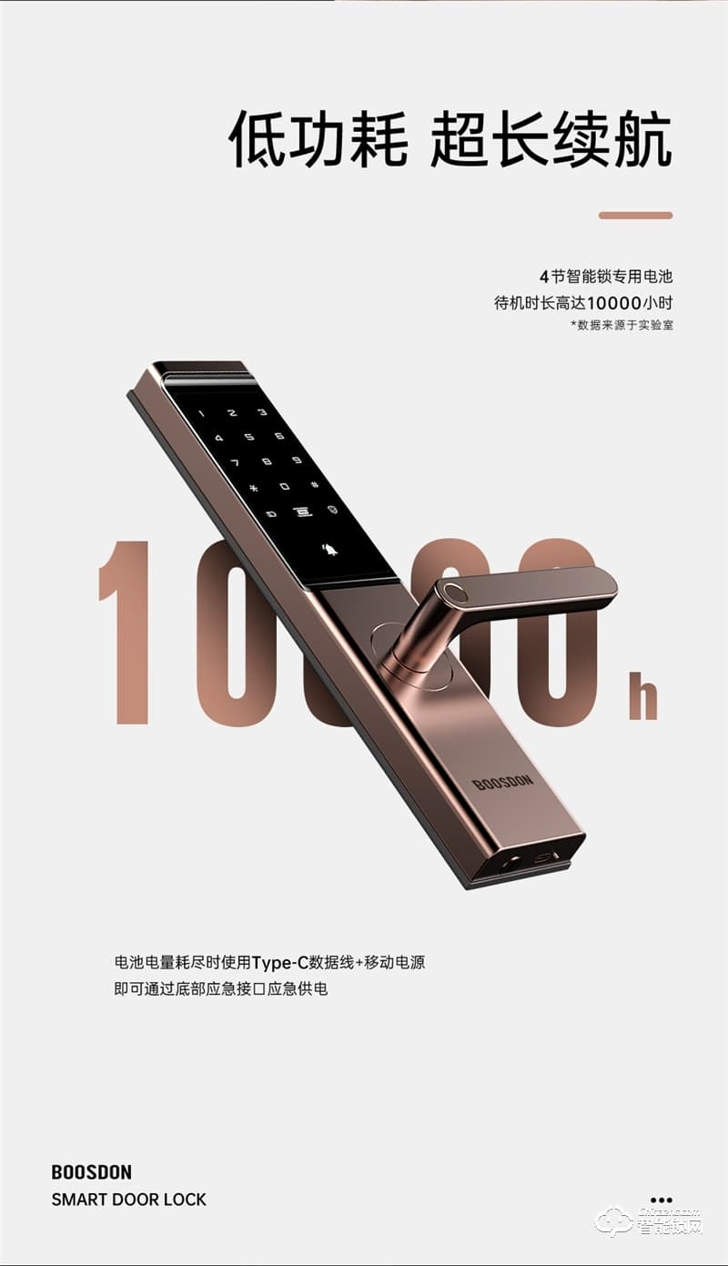 保仕盾智能鎖 Z2家用防盜門電子鎖