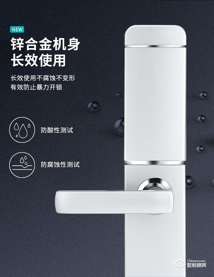 薩萊明智能鎖 V9滑蓋家用防盜門(mén)智能鎖