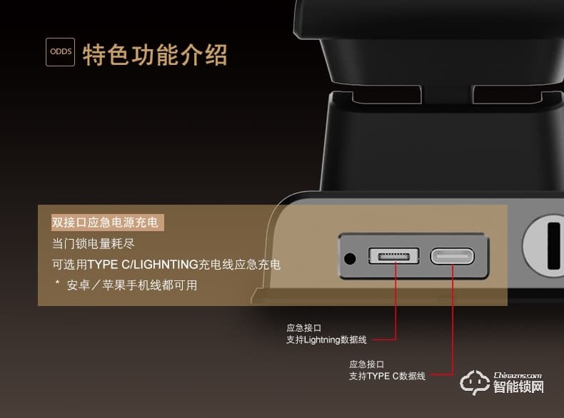 KLOCK智能鎖 一諾KLOCK200全自動推拉式指紋鎖