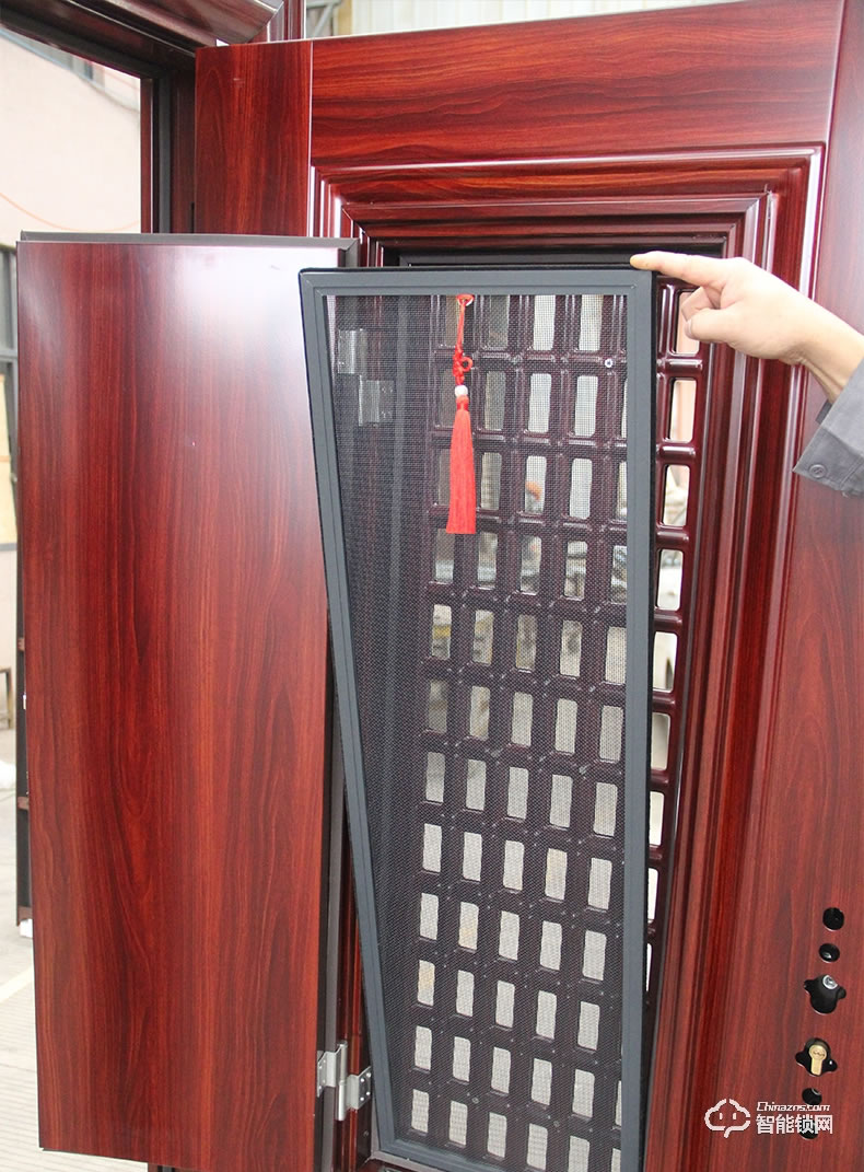 高雅居智能門(mén) 防盜門(mén)家用通風(fēng)門(mén)