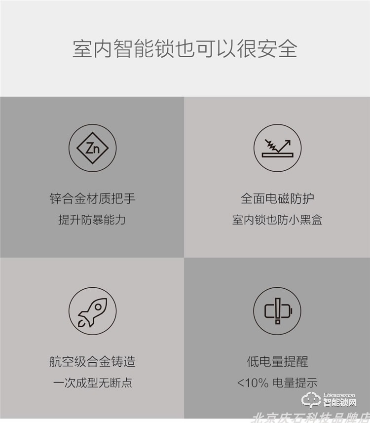 歐樂智能鎖 i3+室內木門指紋鎖智能鎖