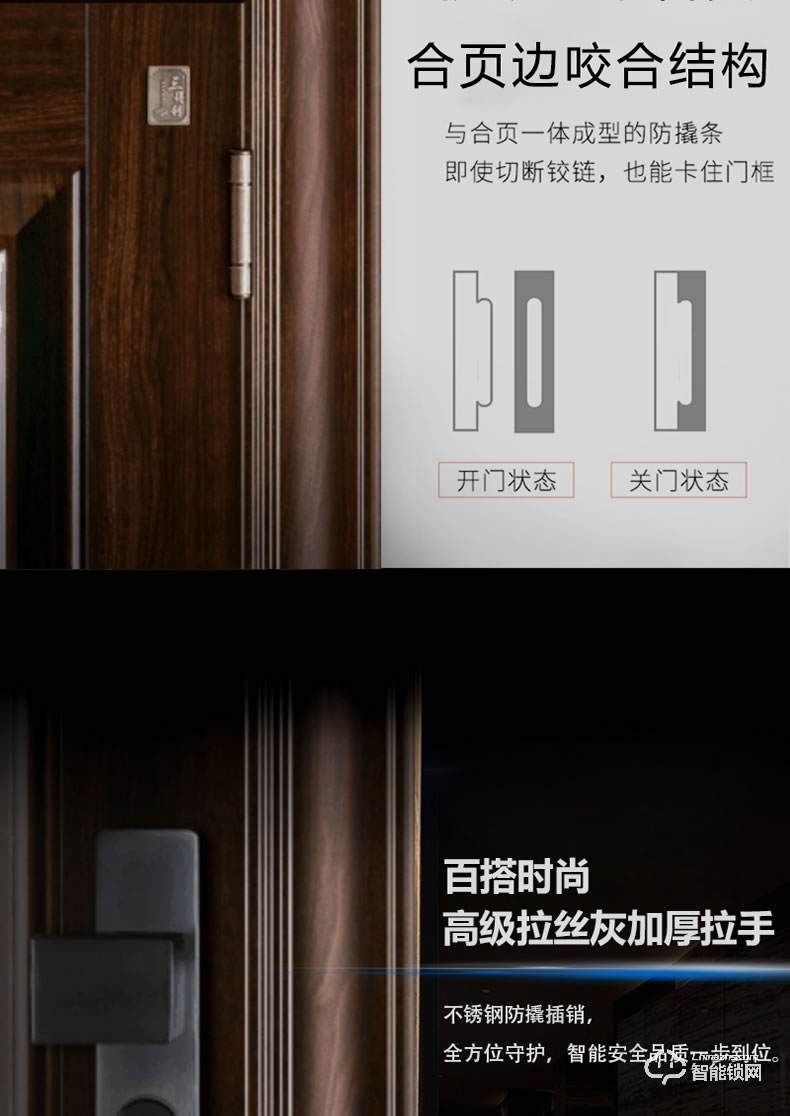 三得利智能門 SDL-君悅家用安全門智能房門