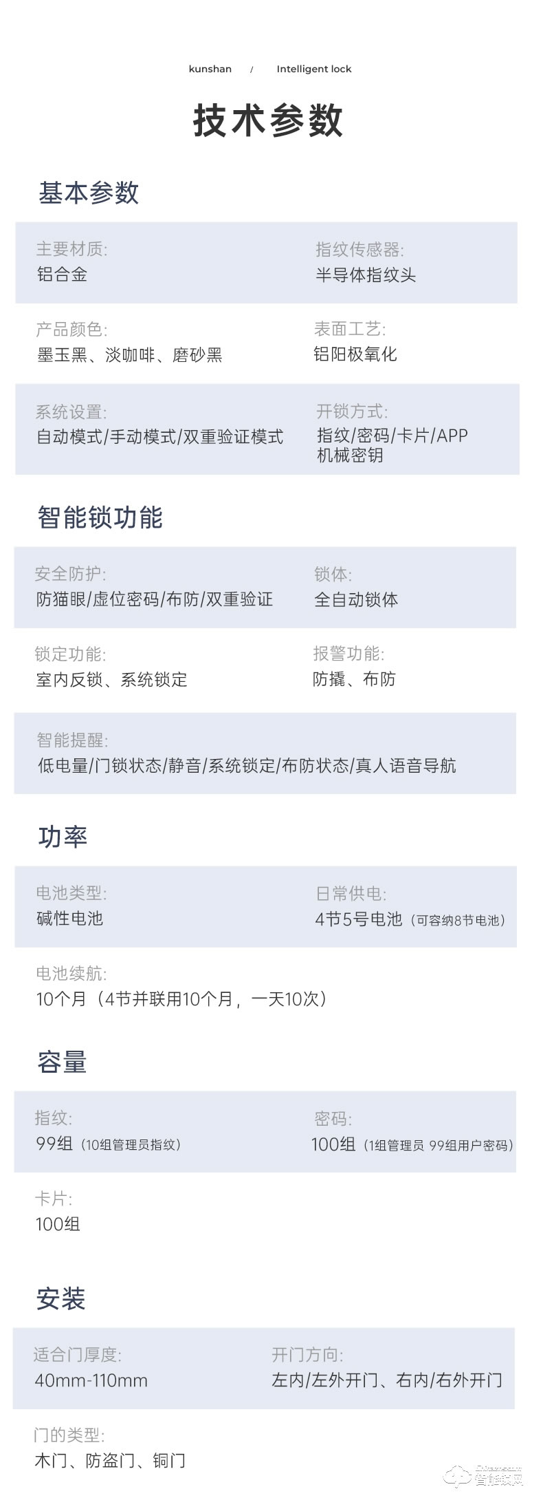 琨山通用智能鎖 W85家用防盜門(mén)木門(mén)全自動(dòng)智能鎖