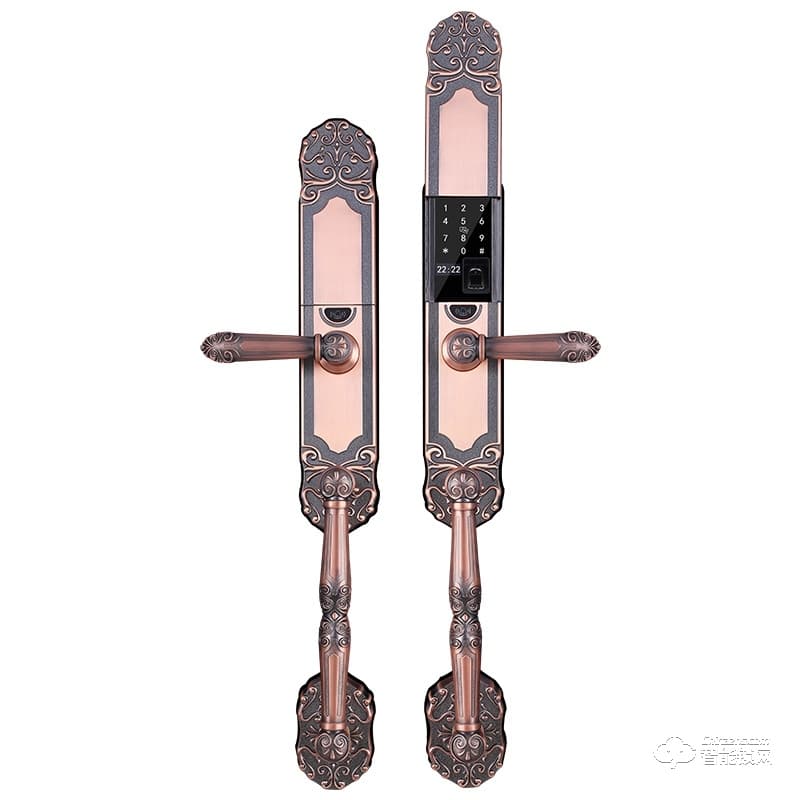 寶得利智能鎖 歐式別墅大門指紋鎖