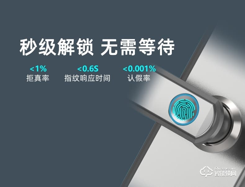 安恒通智能鎖 S6家用指紋鎖智能鎖
