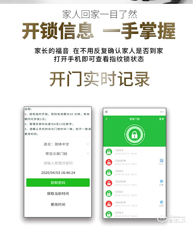艾仕臣智能鎖 AS-008家用防盜門可視遠(yuǎn)程鎖