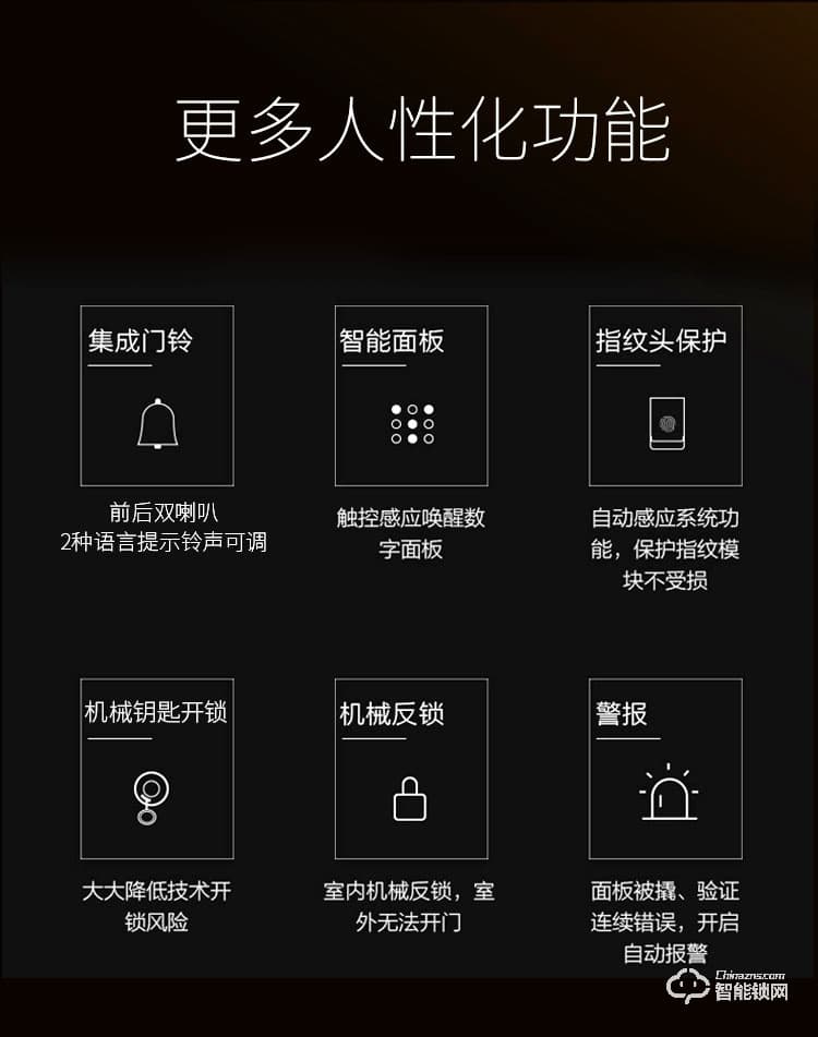 艾仕臣智能鎖 AS-008家用防盜門可視遠(yuǎn)程鎖