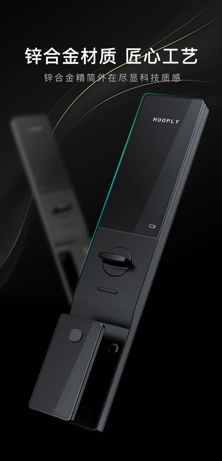 鴻利智能鎖 A36家用防盜門智能鎖