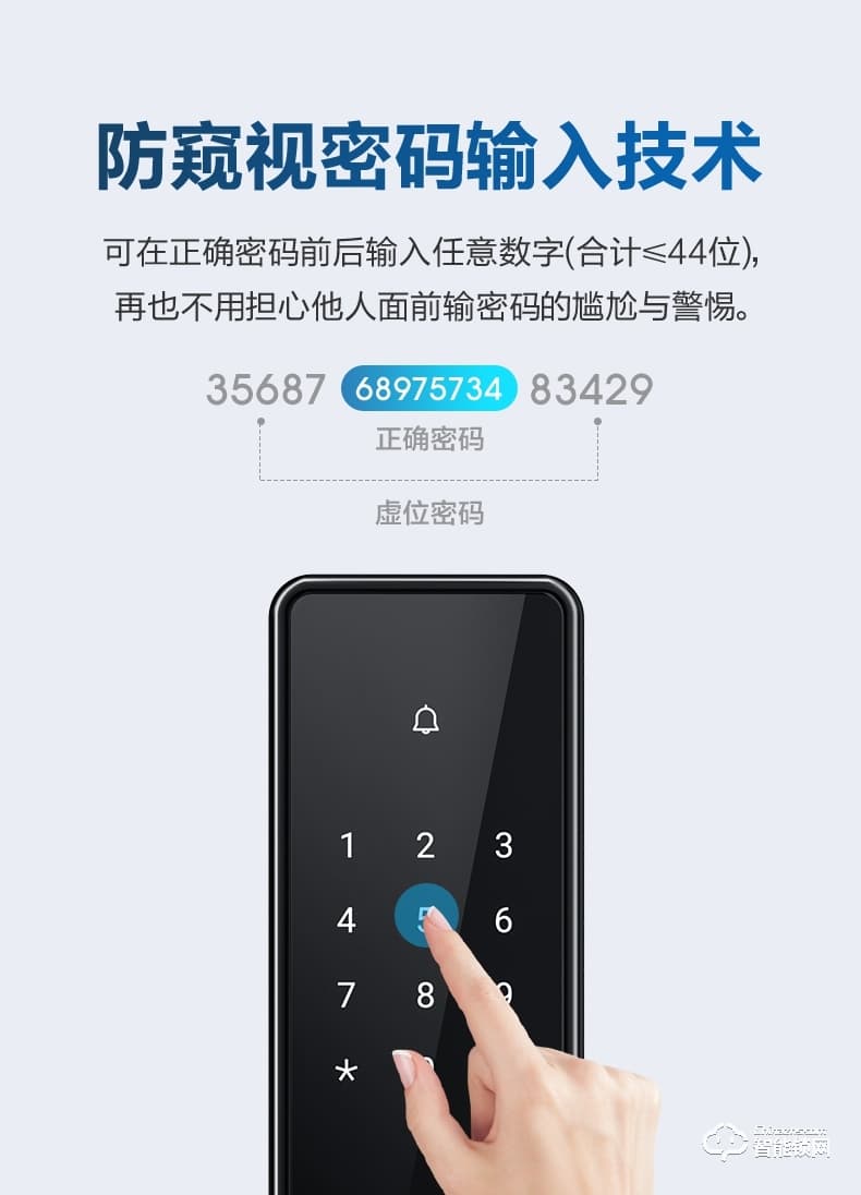 海爾智能鎖 E18直板式防盜門(mén)智能門(mén)鎖電子密碼鎖