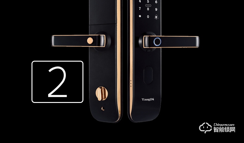 唐締智能鎖 YX01時(shí)尚直板密碼鎖智能門鎖