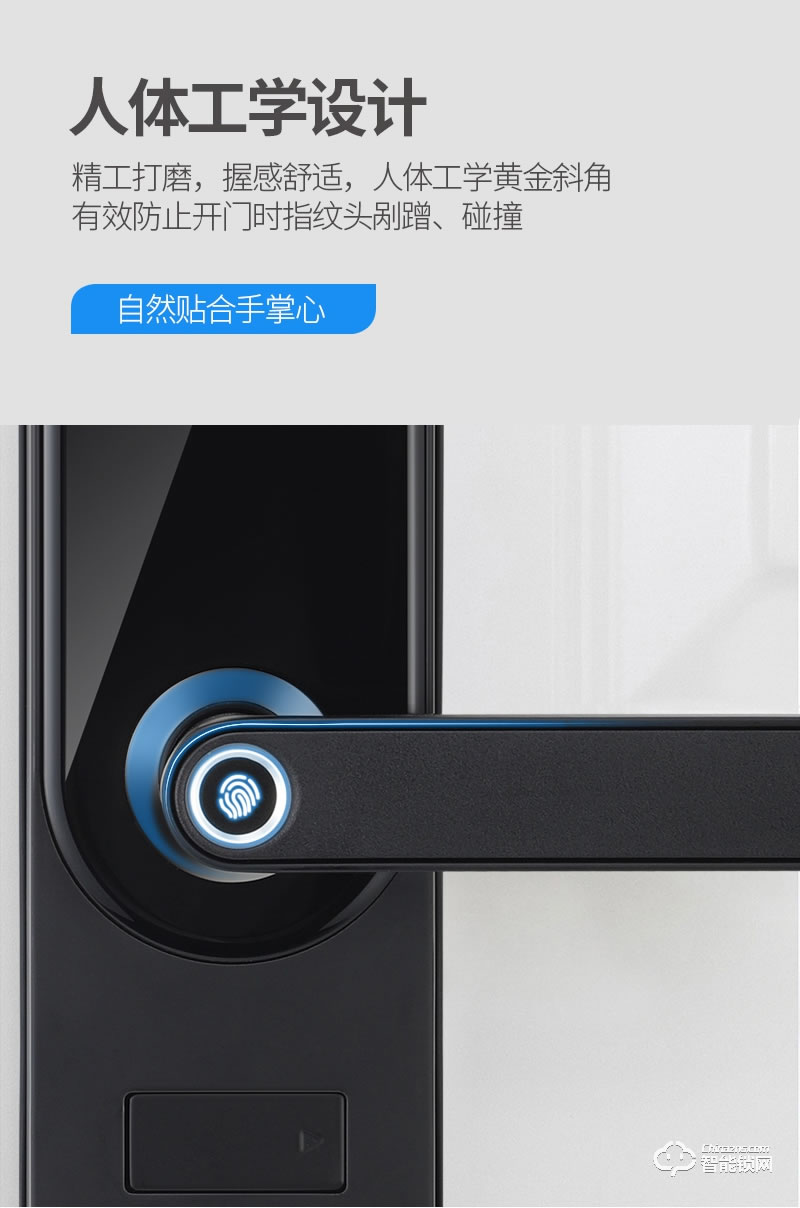 藍(lán)鯨智能鎖 A5家用防盜門智能門鎖