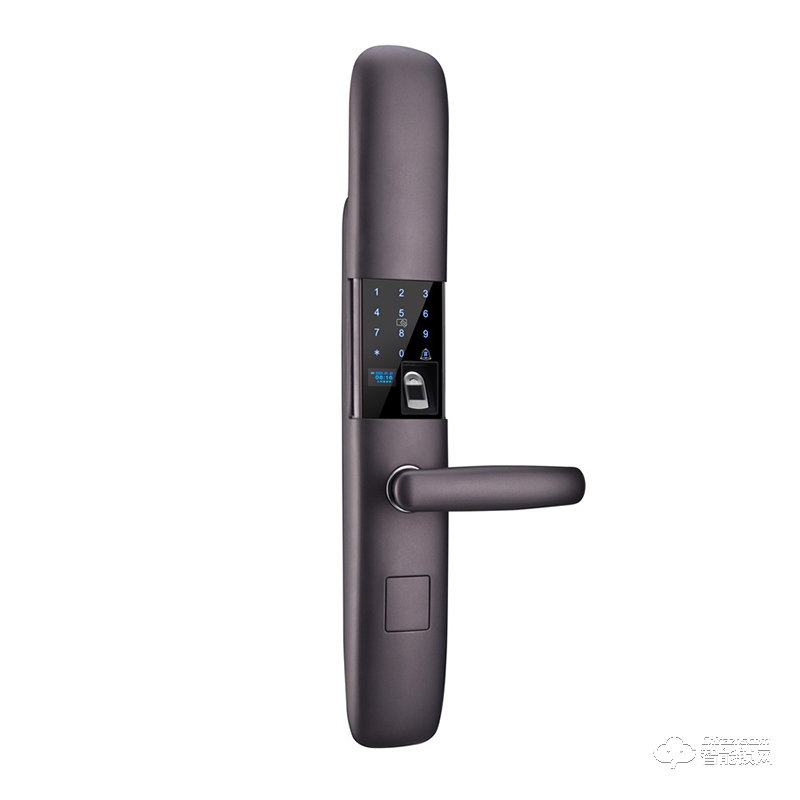 中揚(yáng)智能鎖 F6滑蓋指紋密碼智能鎖
