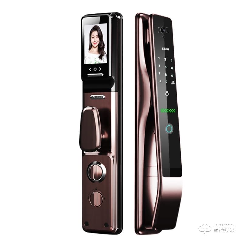 藍(lán)君智能鎖 家用攝像頭貓眼可視智能鎖