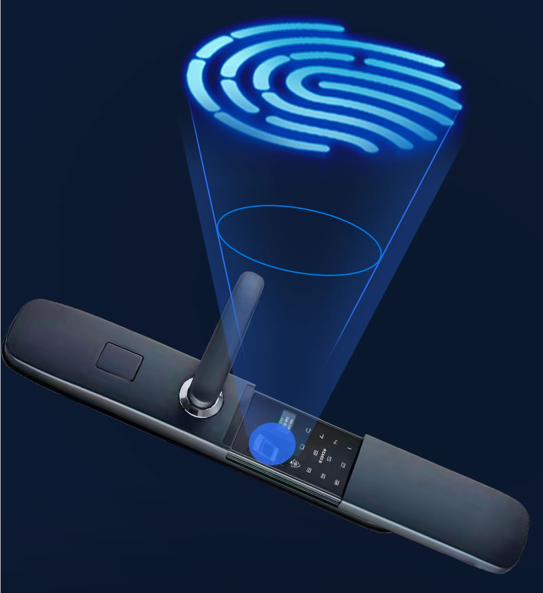 麥爾思智能鎖 X3防盜門(mén)滑蓋式智能密碼鎖