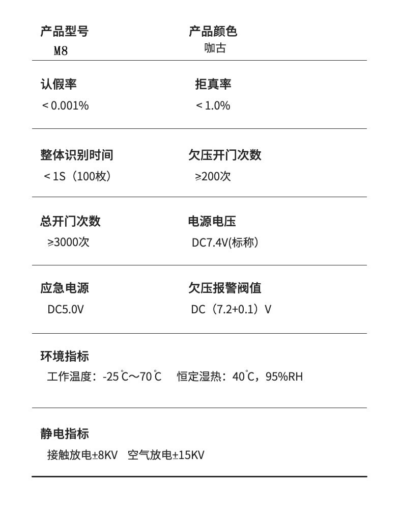 麥爾思智能鎖 M8家用防盜門(mén)可視貓眼鎖