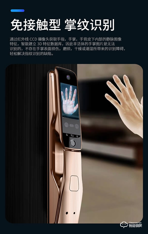 凌振智能鎖 凌振人臉識別智能鎖