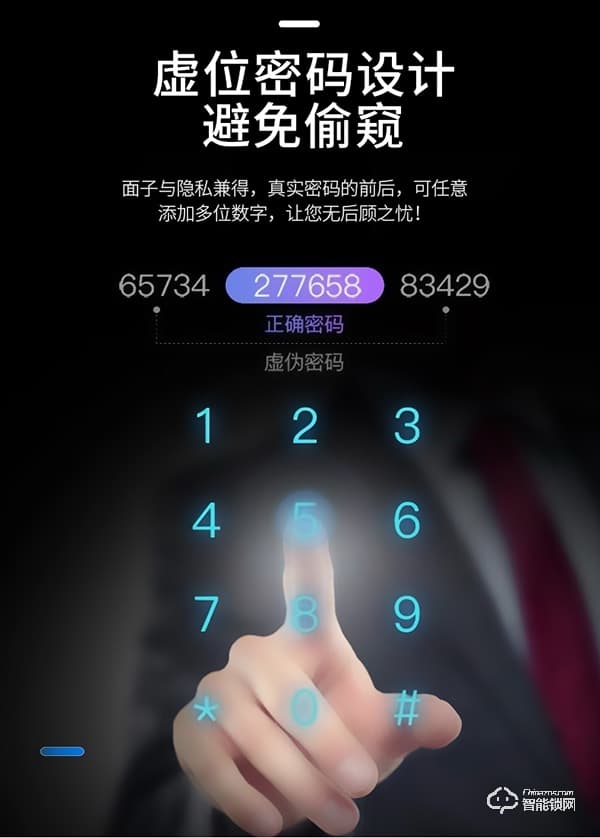 凌振智能鎖 凌振人臉識別智能鎖