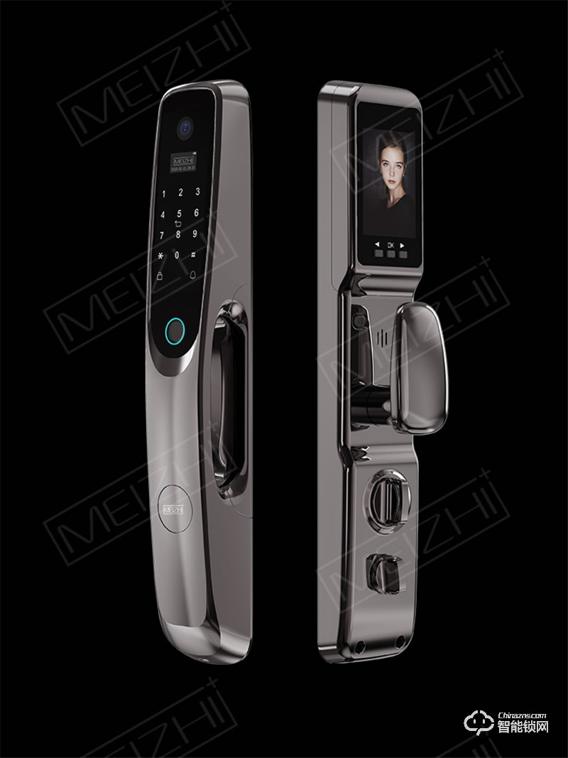 魅指可視貓眼智能鎖 廣角攝像頭