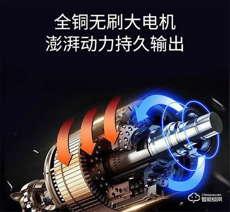 洛克曼S12-2智能鎖3D人臉識(shí)別 超C級(jí)鎖芯