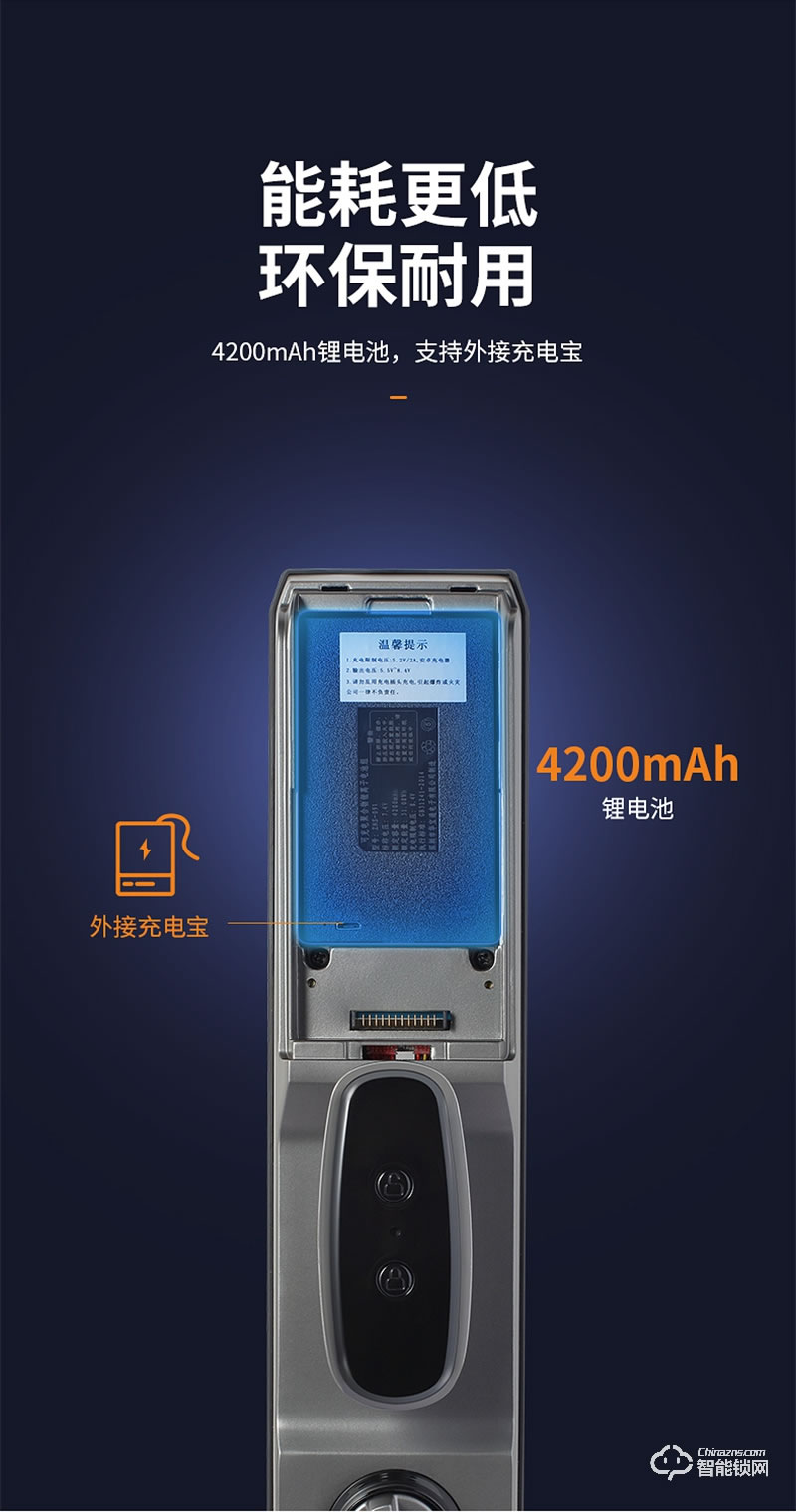 必達(dá)智能鎖F3M 可視大屏 視頻守衛(wèi)