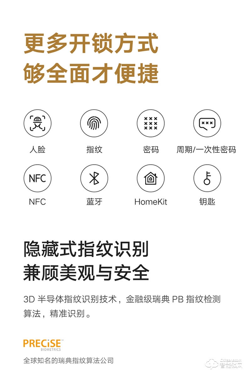 小米人臉識(shí)別智能門鎖 X 家用防盜門全自動(dòng)智能鎖