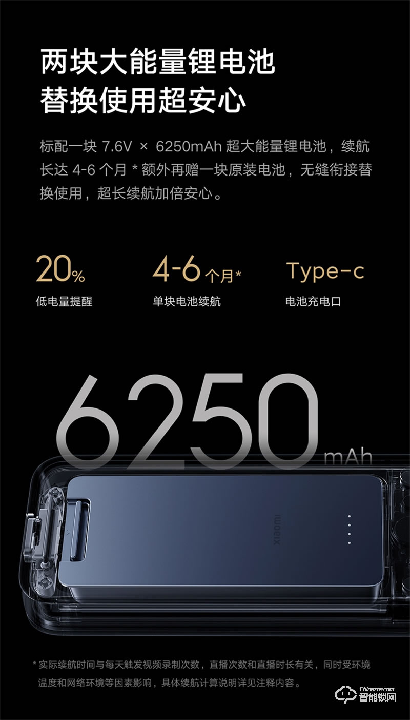 小米人臉識(shí)別智能門鎖 X 家用防盜門全自動(dòng)智能鎖