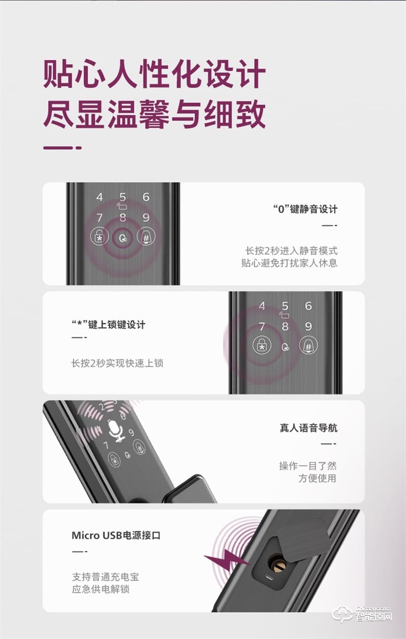 飛利浦智能鎖DDL301 可視貓眼智能鎖防盜門電子門鎖