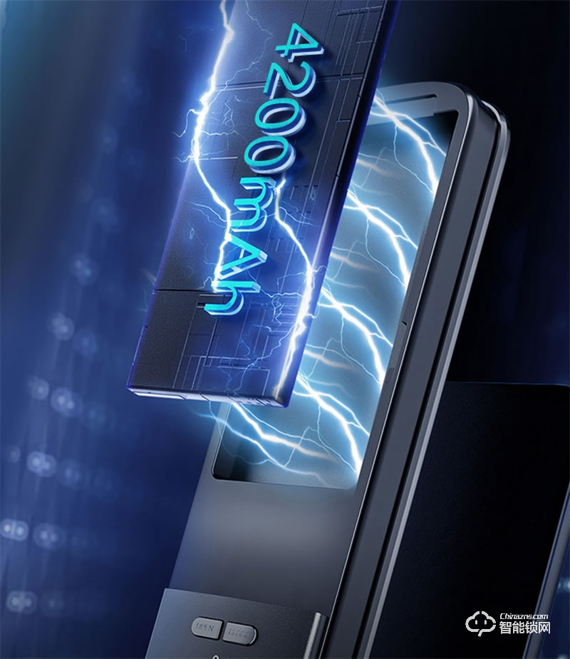 飛利浦708vp指紋鎖 可視貓眼入戶防盜門家用電子智能鎖