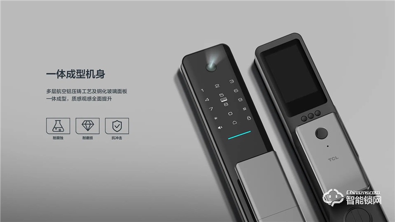 TCLAI大屏貓眼智能鎖K5C 密碼鎖電子鎖C級(jí)鎖芯遠(yuǎn)程開鎖